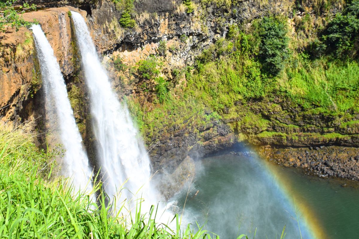 Wailua Falls Lihue Kauai Hawaii