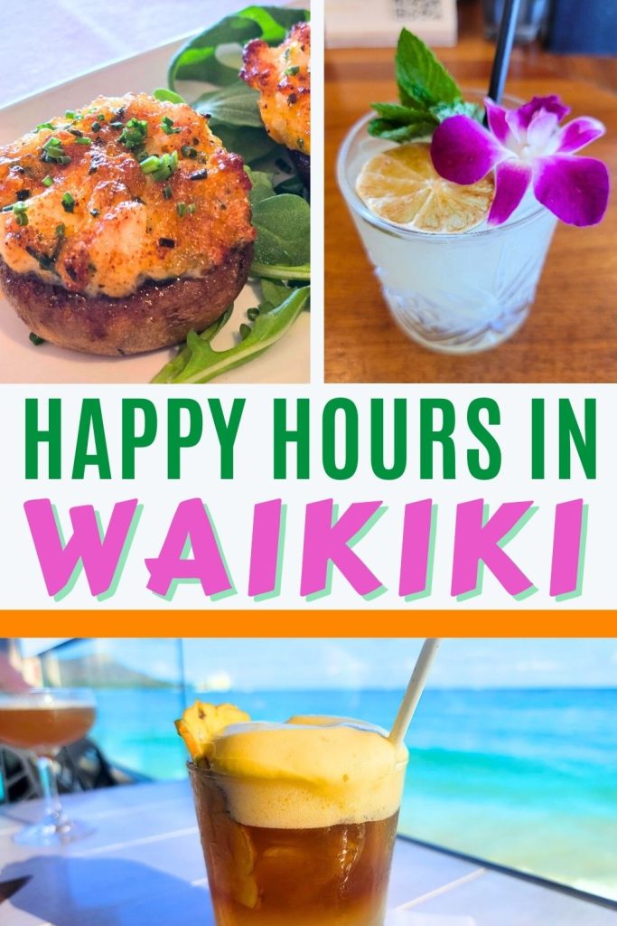 Happy Hours in Waikiki Oahu Hawaii