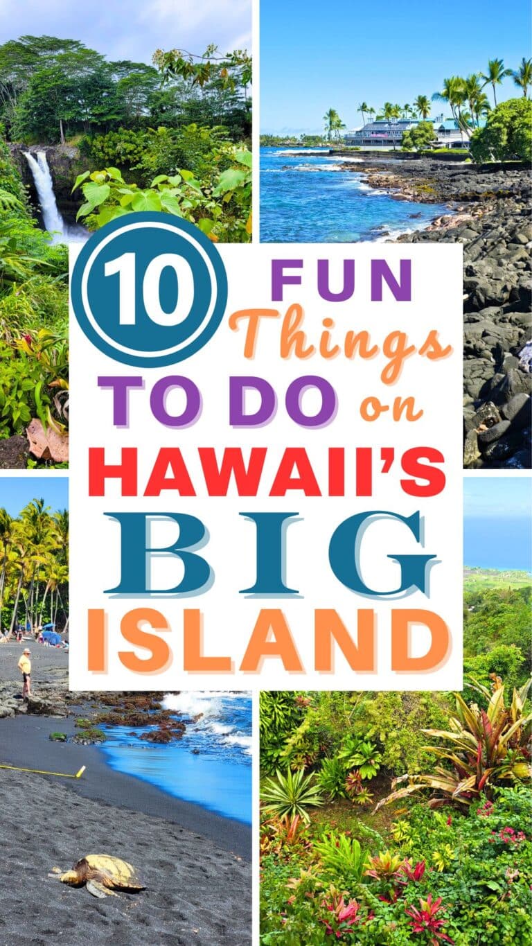 10 Awesome Things to Do on Hawaii's Brilliant Big Island (#7 is a MUST!)🌋🌊
