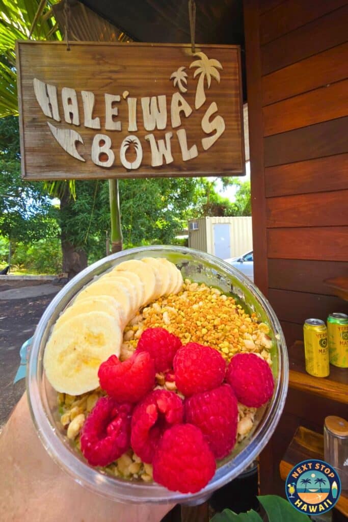 Haleiwa Bowls Acai Bowl North Shore Oahu Hawaii