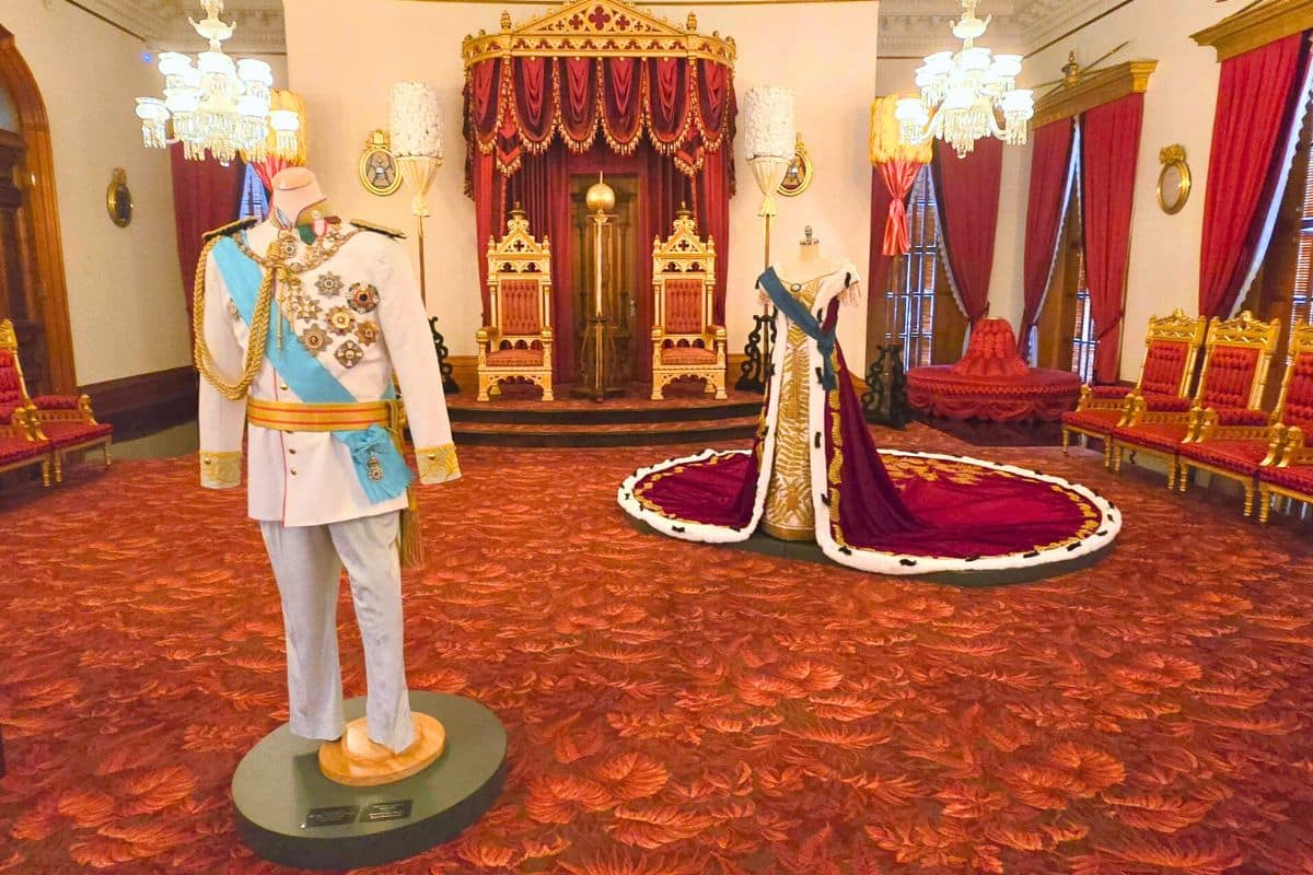 Throne Room Iolani Palace Oahu Hawaii