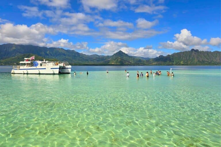 Windward Oahu’s Kaneohe Bay is Home to the Dreamiest Sandbar in Hawaii