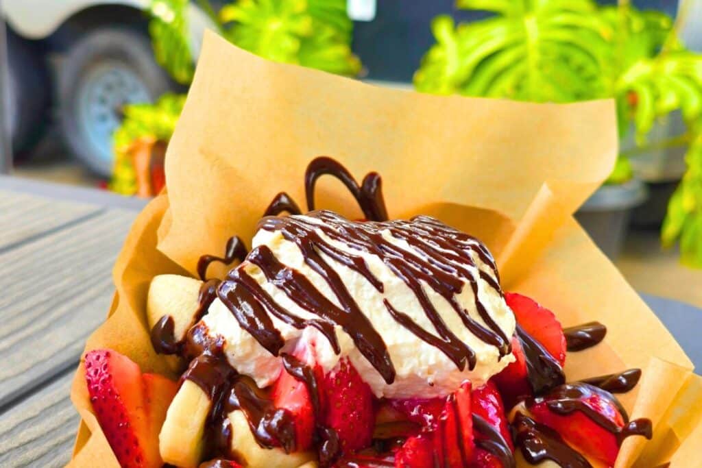 The Leprechaun at Aloha Liege Waffles