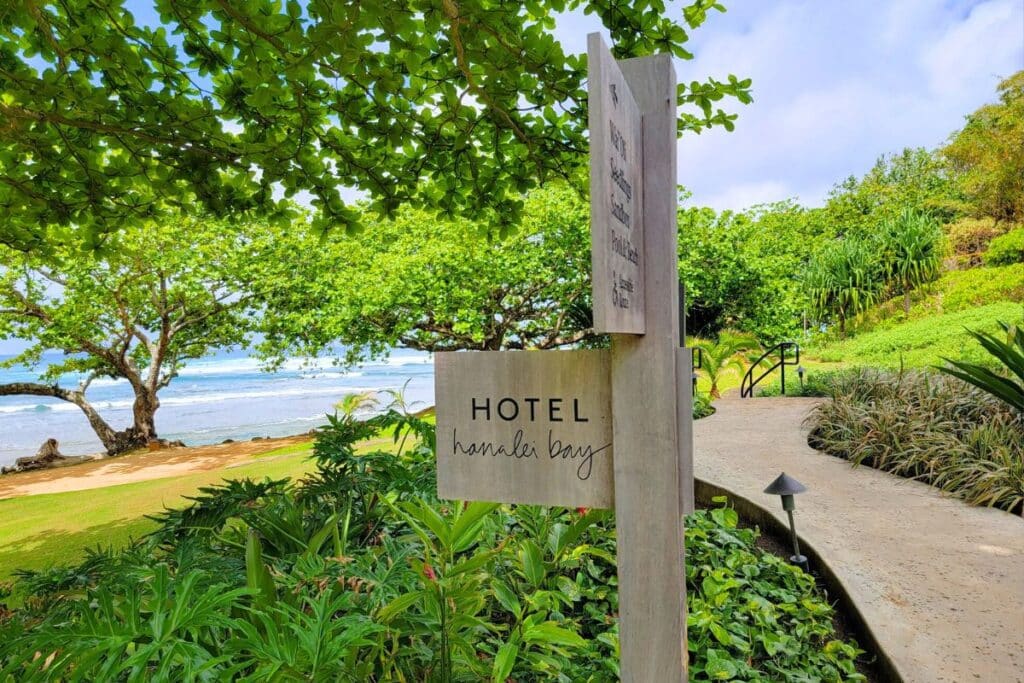 1 Hotel Hanalei Bay Kauai Hotel Grounds