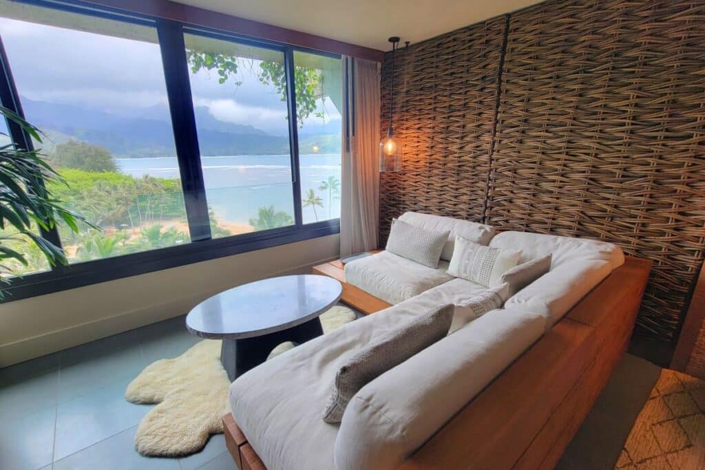 Bay view from our Ocean View Lounge Room