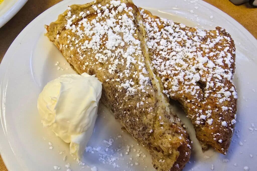 Sweetbread French Toast at Cafe Kalawe