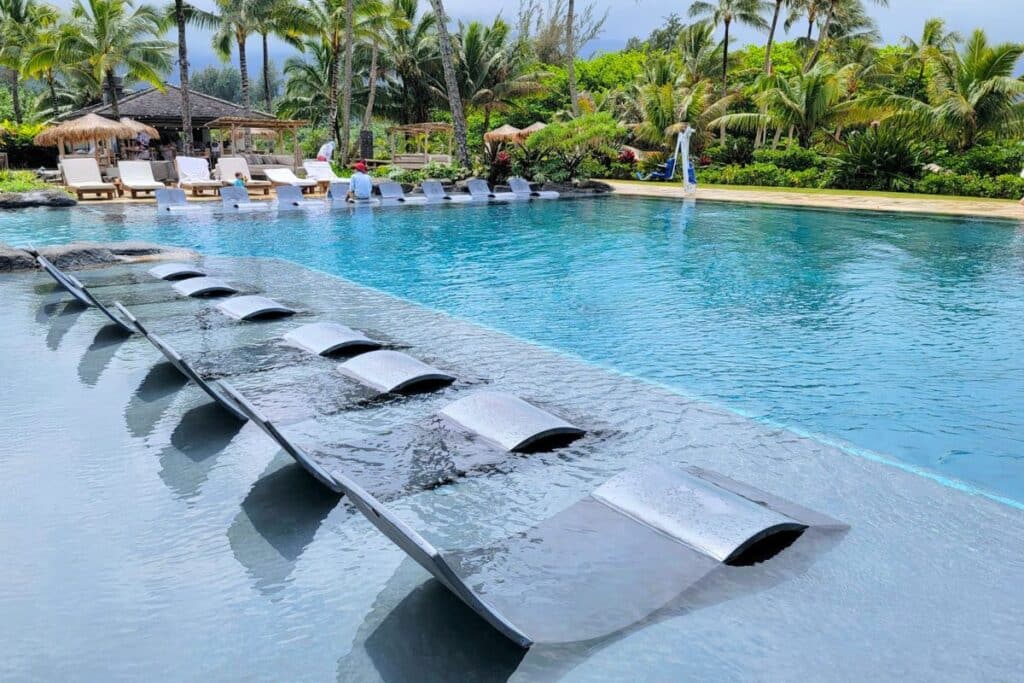 Main Pool Area 1 Hotel Hanalei Bay Kauai Hawaii Hotels