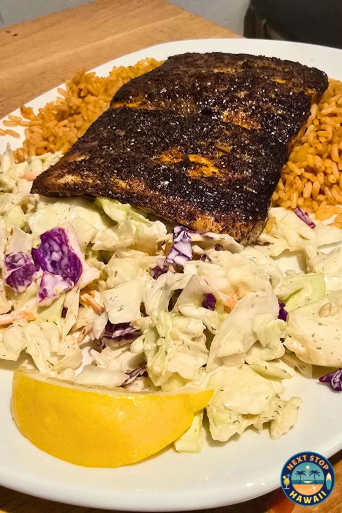 Blackened Mahi Mahi Paia Fish Market Waikiki Restaurants