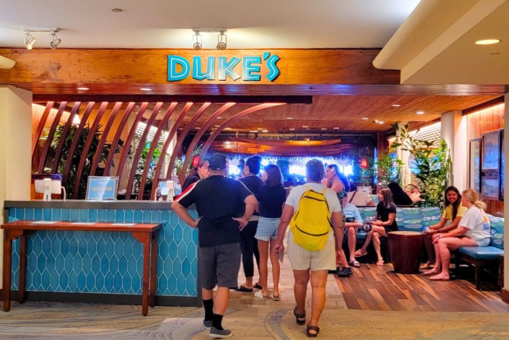 Dukes Waikiki Restaurants Hawaii Oahu