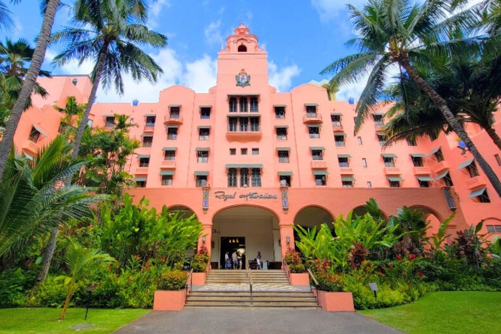 Royal Hawaiian Hotel Pink Palace of the Pacific Hawaii