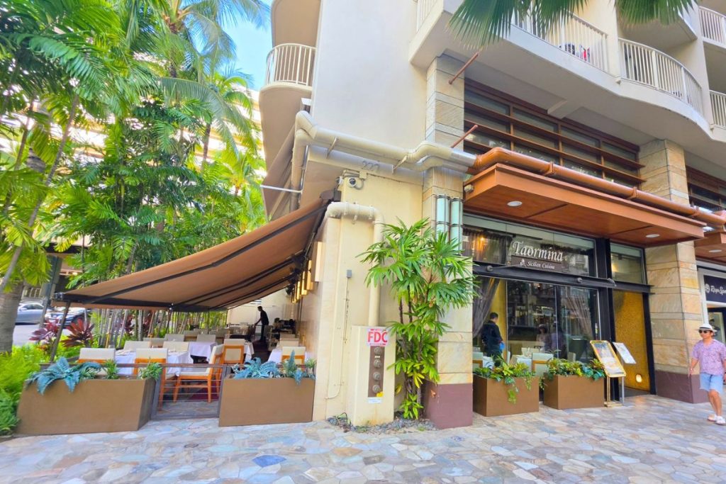 Taormina Sicilian Restaurant Waikiki
