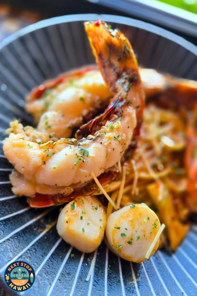 The Crouching Lion Signature Seafood Pasta