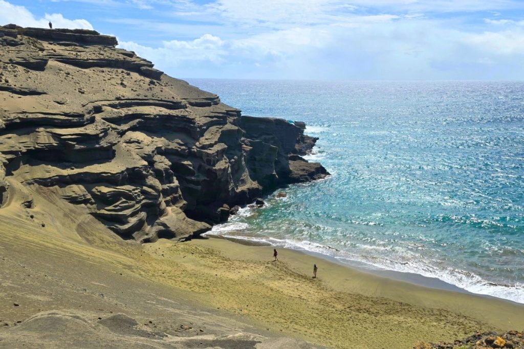 Green Sand Beach Big Island Hawaii