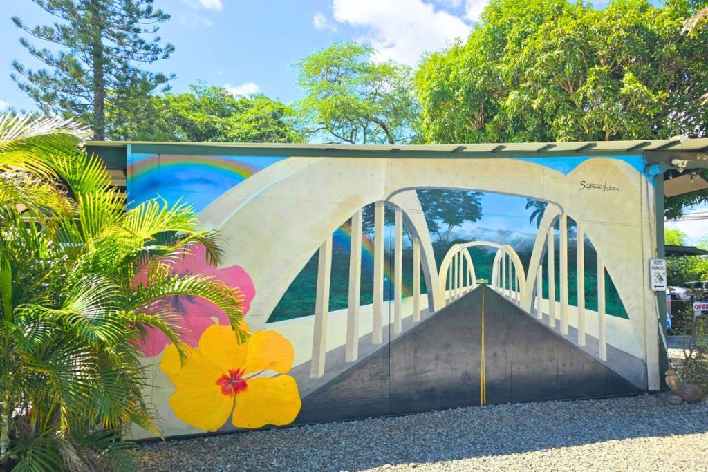 Haleiwa Bridge Mural North Shore Oahu Hawaii