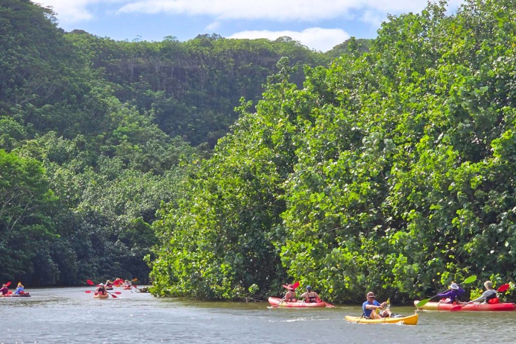 Secret Falls Kayak Trip Kauai Hawaii