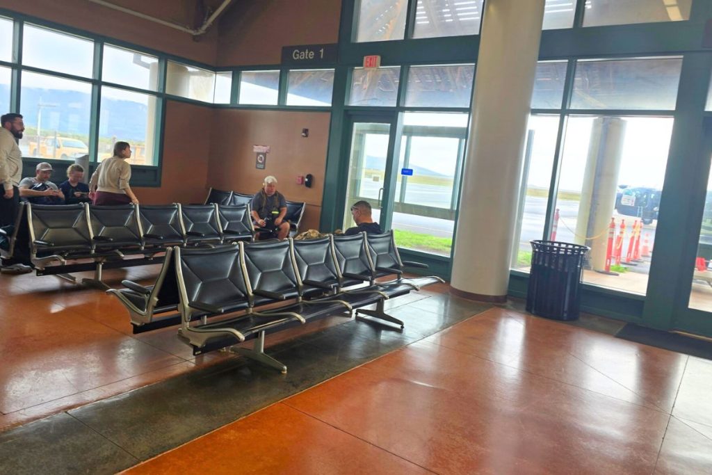 Lanai Airport Gate Hawaii
