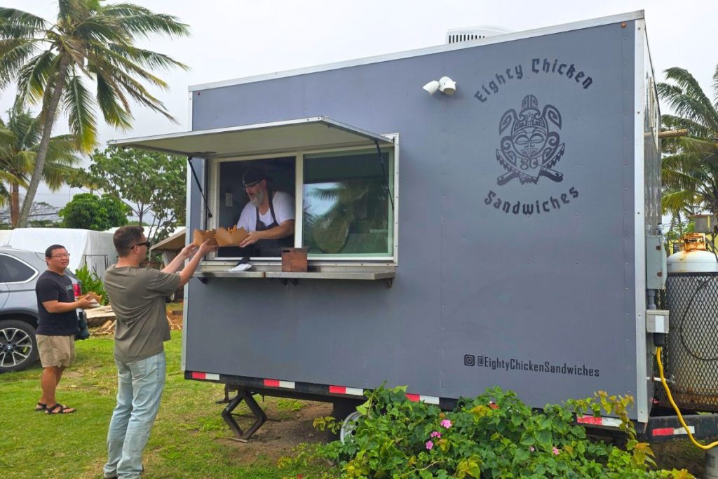 Eighty Chicken Sandwiches Kahuku North Shore