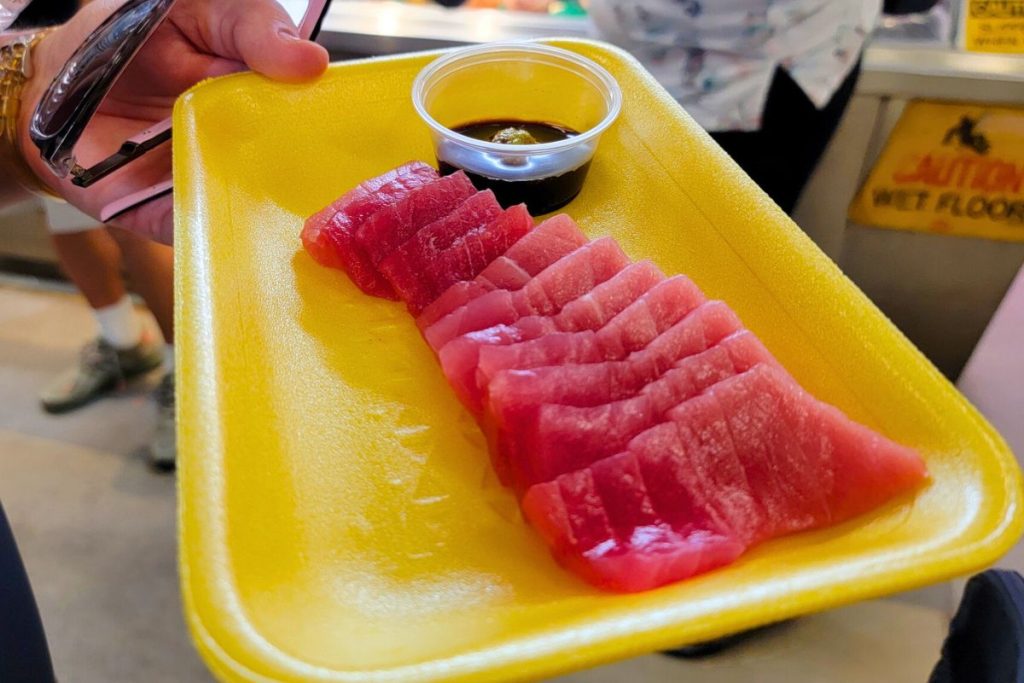 Fresh Ahi Honolulu Food Tour Hawaii