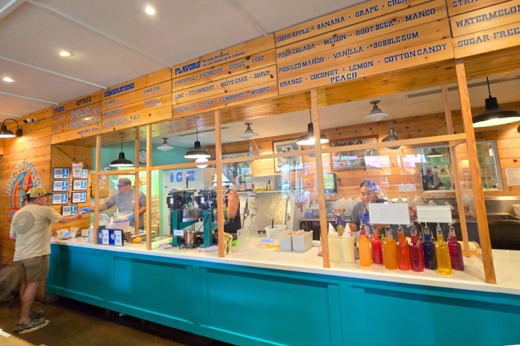 Matsumoto Shave Ice North Shore Oahu Hawaii