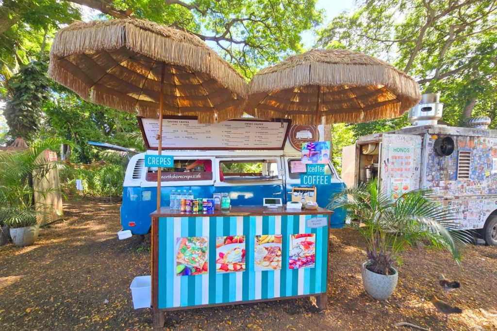North Shore Crepes Truck Haleiwa North Shore Oahu