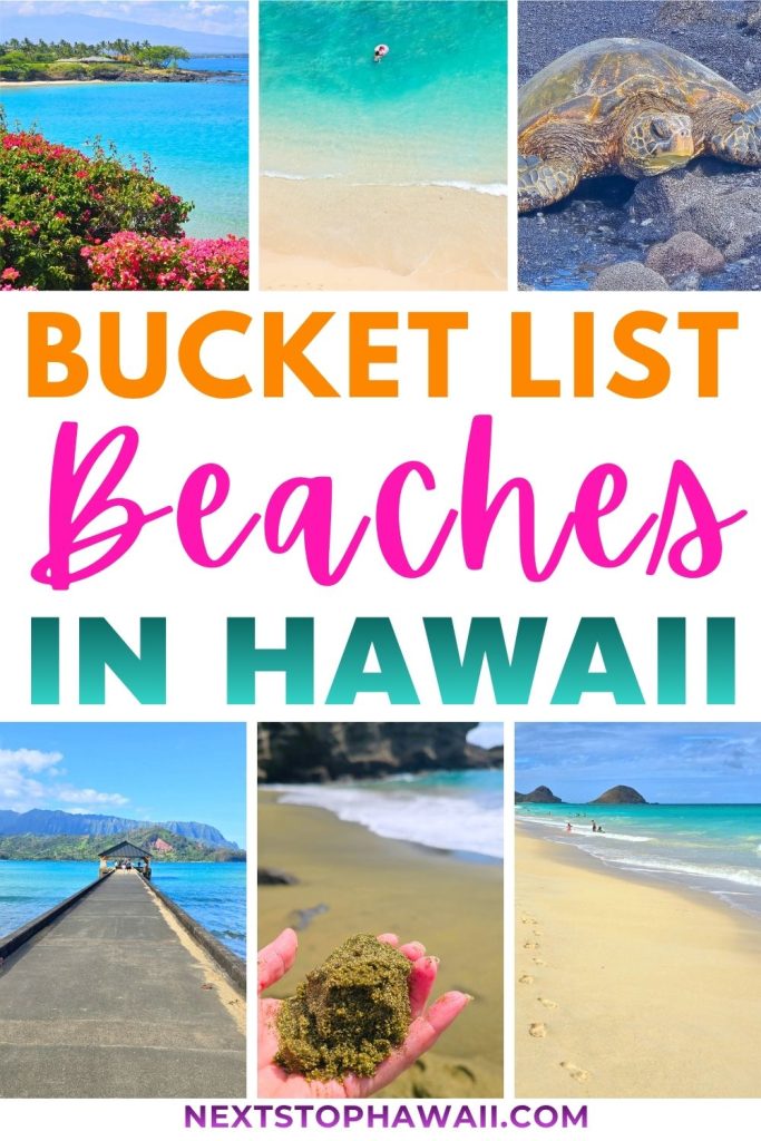 Bucket List Beaches in Hawaii