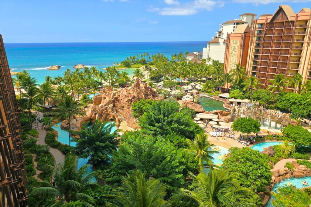 Aulani View from our Room Hawaii