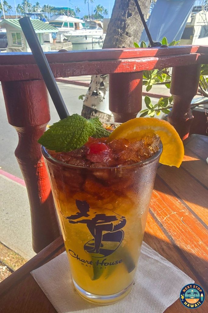 Happy Hour Mai Tai Chart House Waikiki