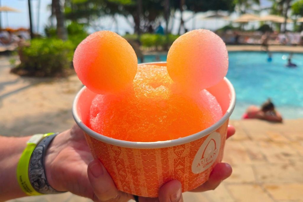 Mickey Shave Ice Aulani Disney Hawaii