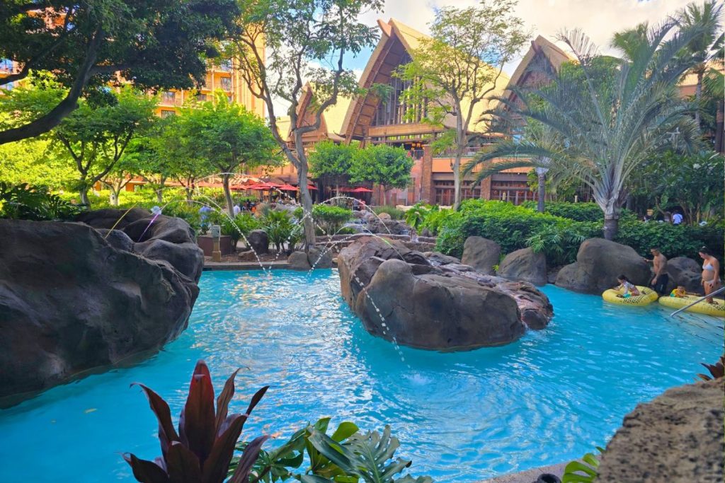 Waikolohe Stream Lazy River Aulani Hawaii